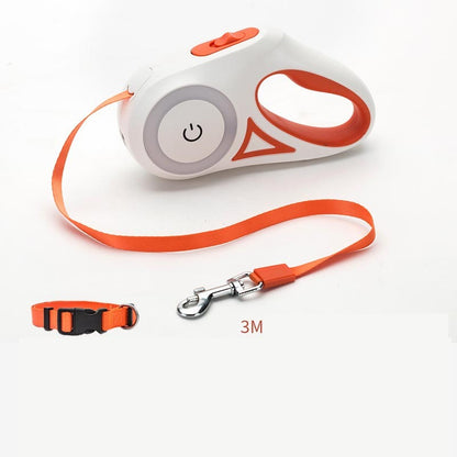 Retractable Dog Leash Light