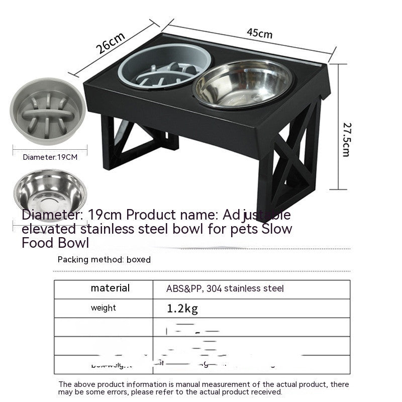 Elevated Anti-Choke Pet Bowl